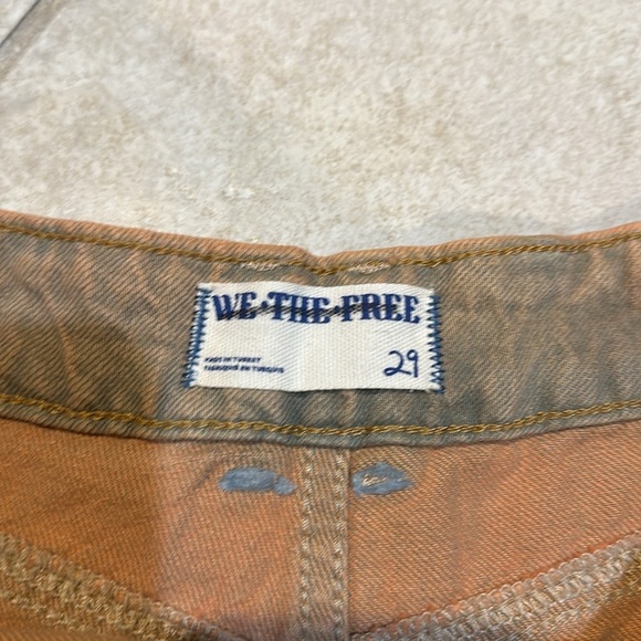 NEW! Free People We the Free Prince Street Denim Shorts 29 Skort - Picture 3 of 10
